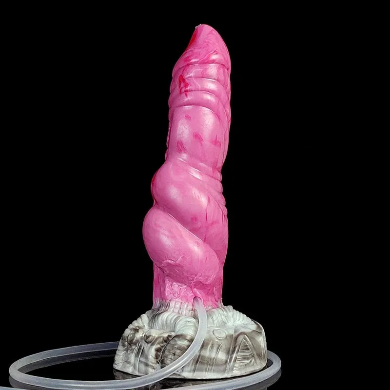 👽 9-Inch Orthrus - Double Knot Ejaculating Alien Dildo