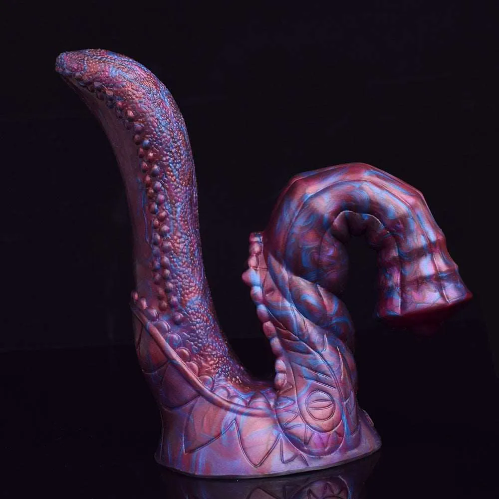 👾 😈 Ophira - Monster Double Penetration Dildo, Tentacle Butt Plug