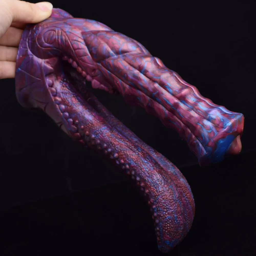 👾 😈 Ophira - Monster Double Penetration Dildo, Tentacle Butt Plug