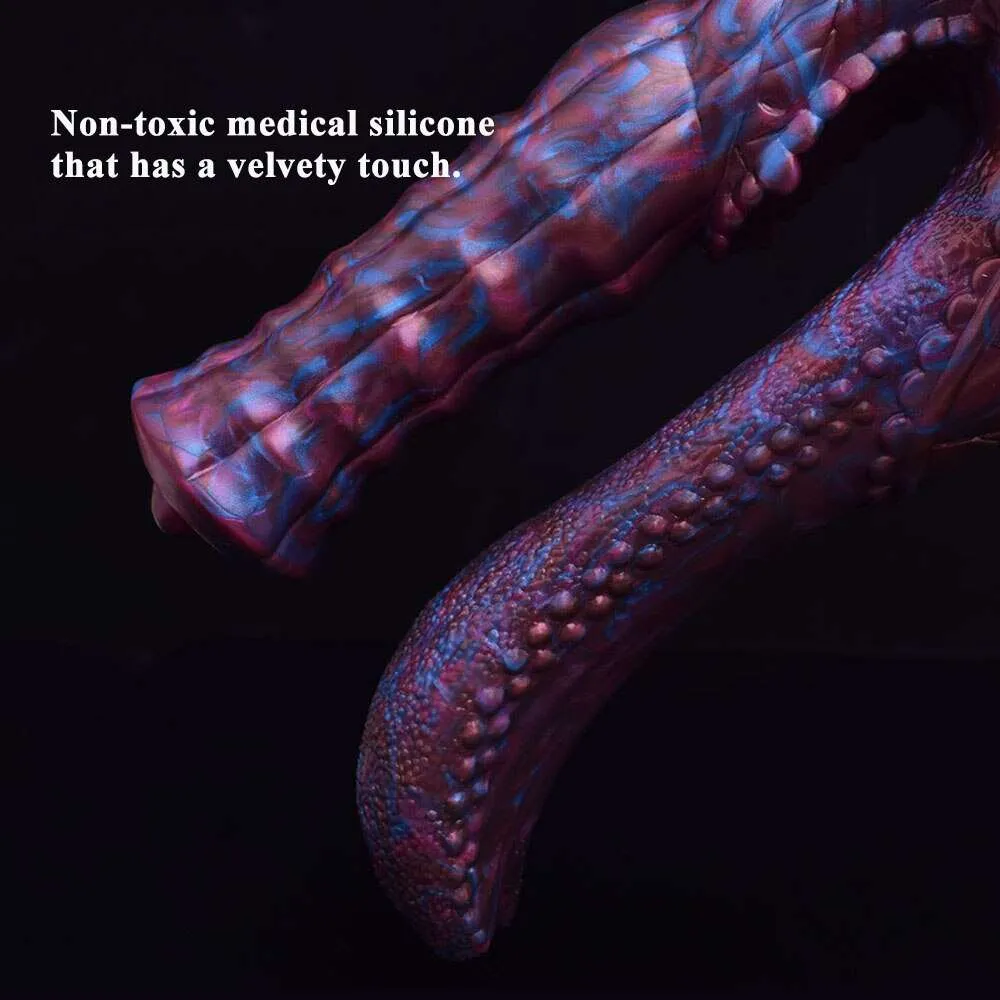 👾 😈 Ophira - Monster Double Penetration Dildo, Tentacle Butt Plug