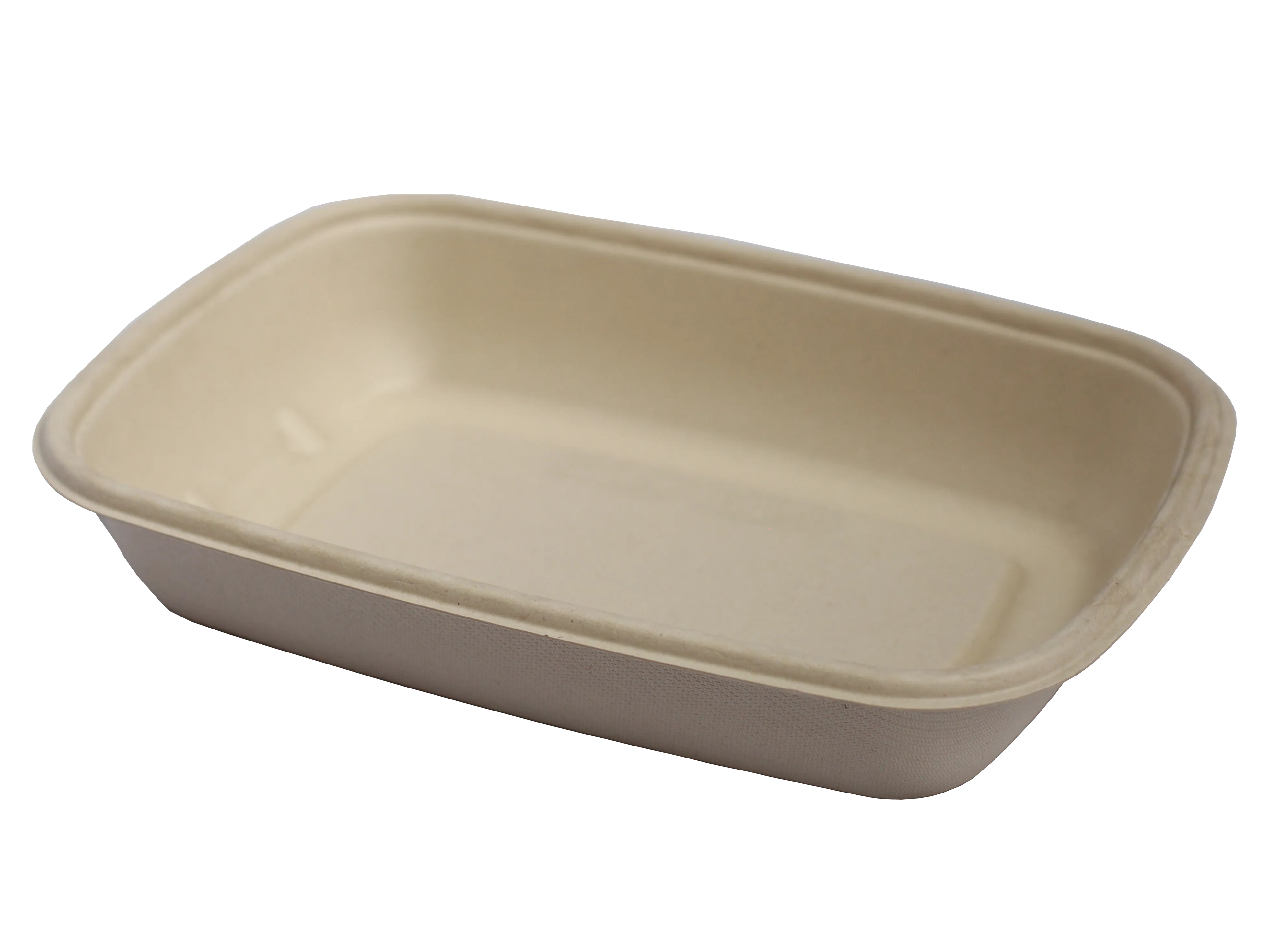 24oz LINED Rectangular Fiber Container