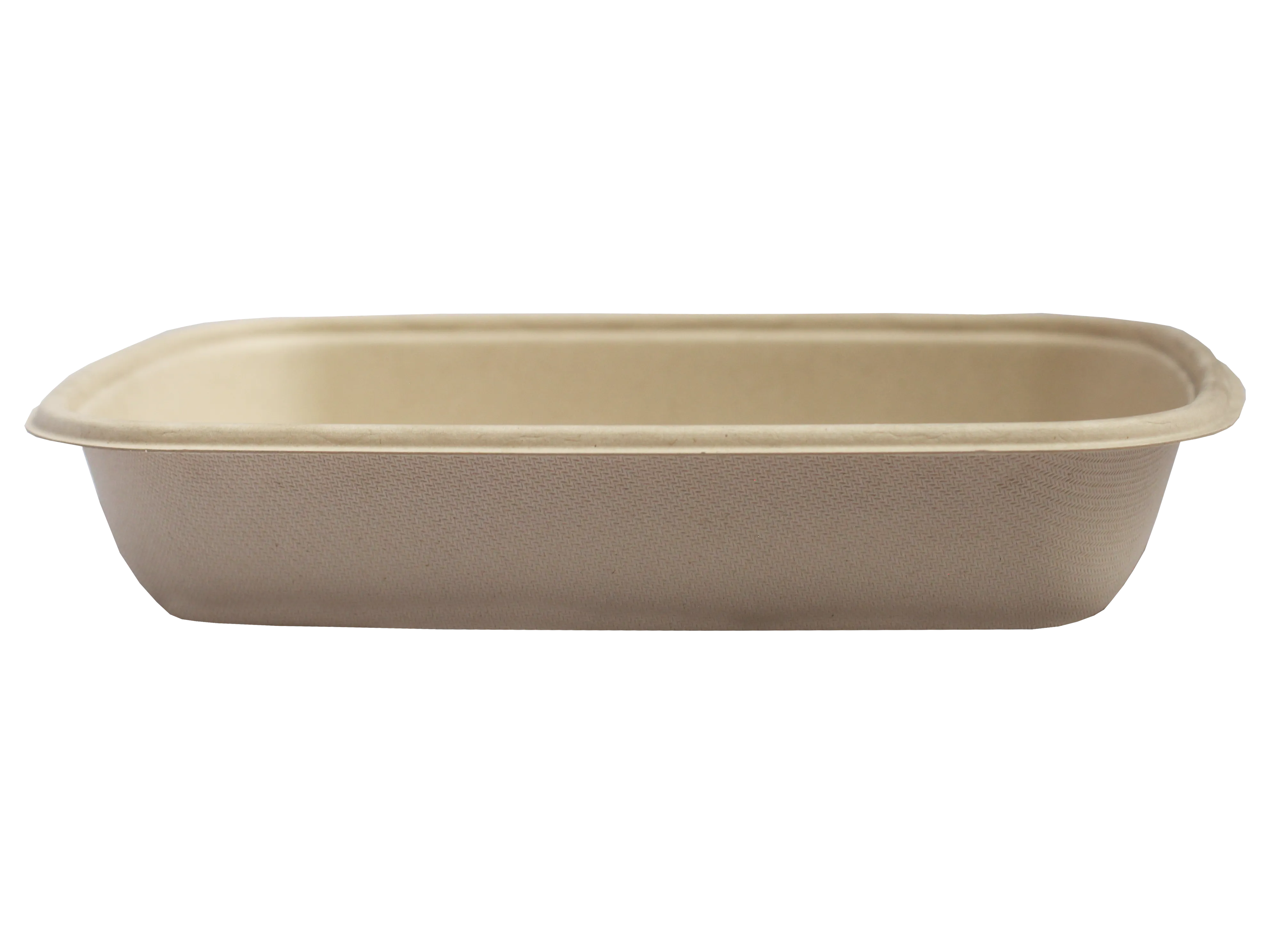 24oz LINED Rectangular Fiber Container
