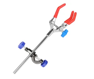3 Prong Swivel Clamp and Bosshead Clamp Holder Set