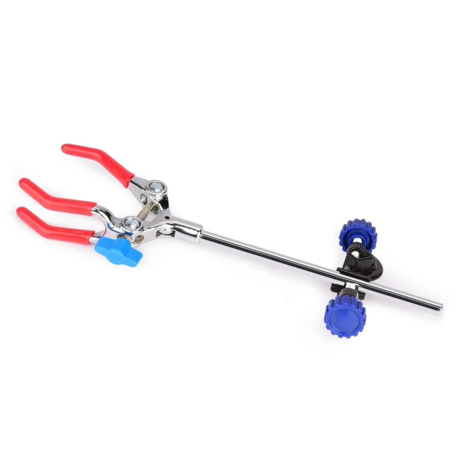 3 Prong Swivel Clamp and Bosshead Clamp Holder Set
