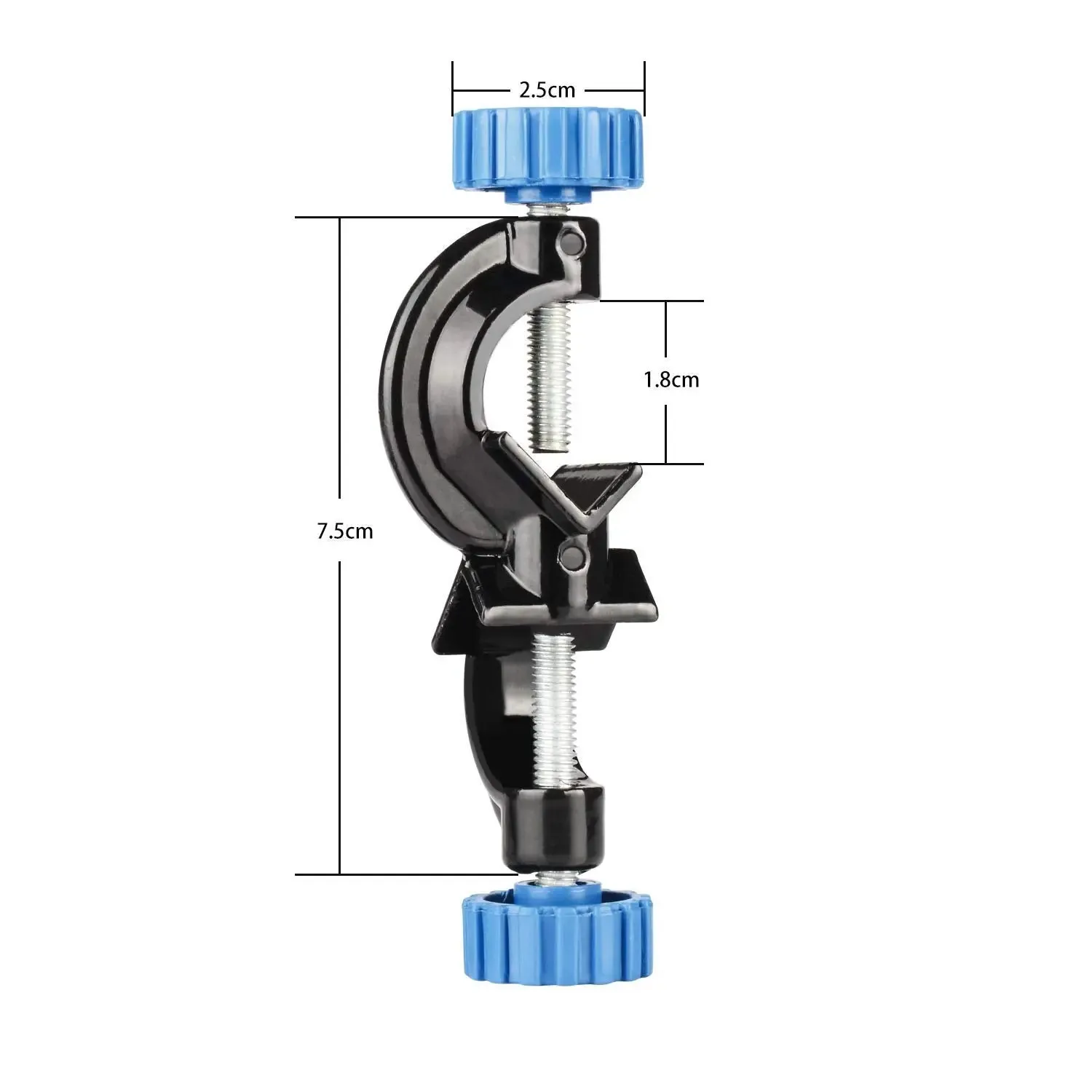3 Prong Swivel Clamp and Bosshead Clamp Holder Set
