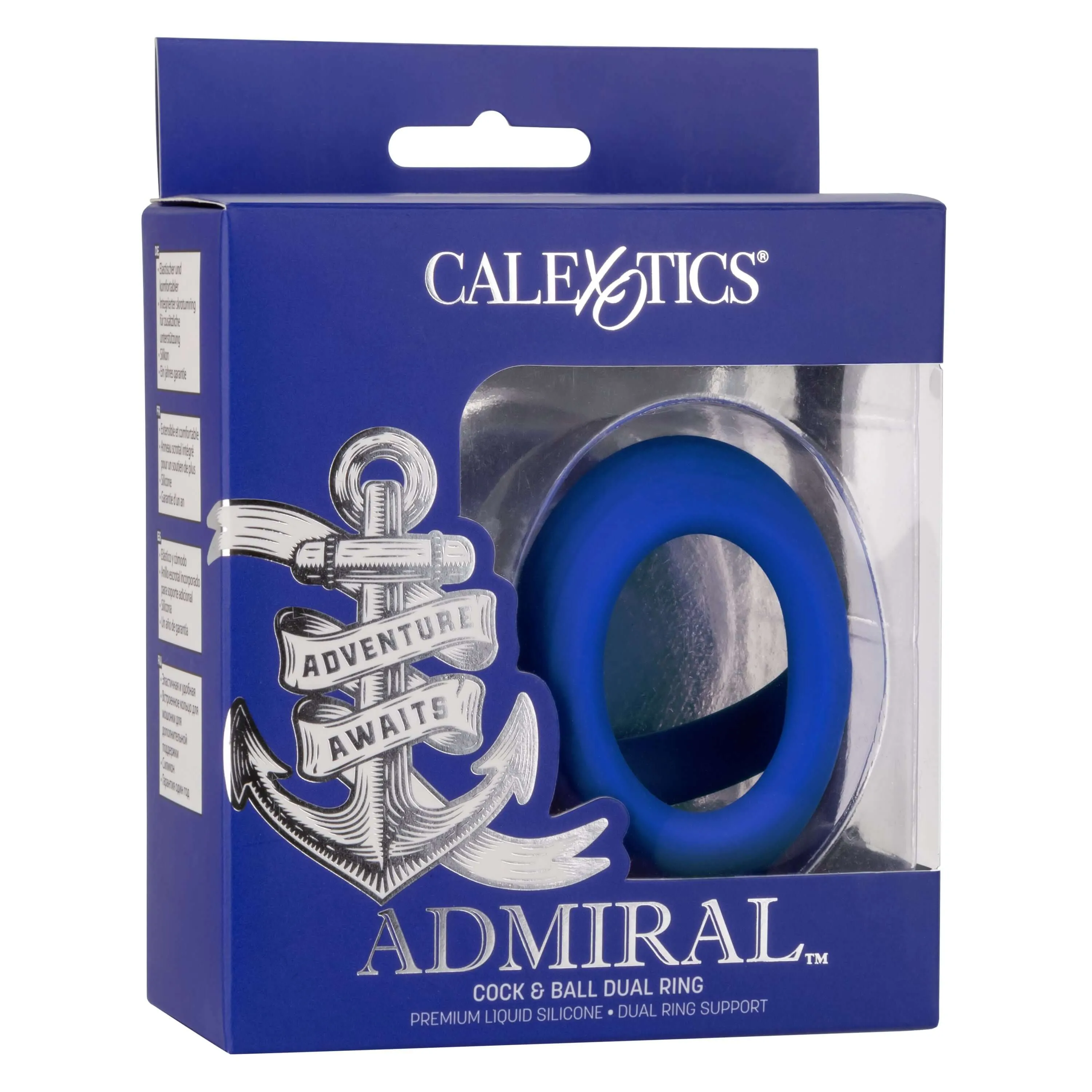 Admiral Cock and Ball Dual Ring - Boost Performance and Enhance Pleasure