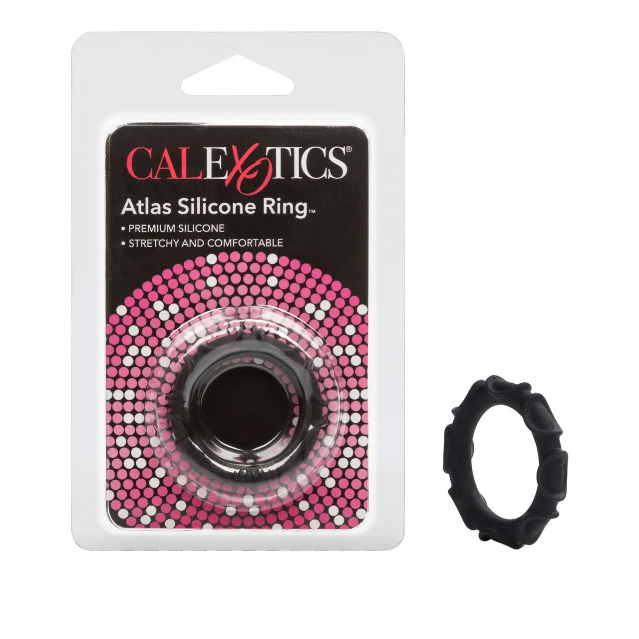 Adonis Silicone Ring Atlas Black California Exotic