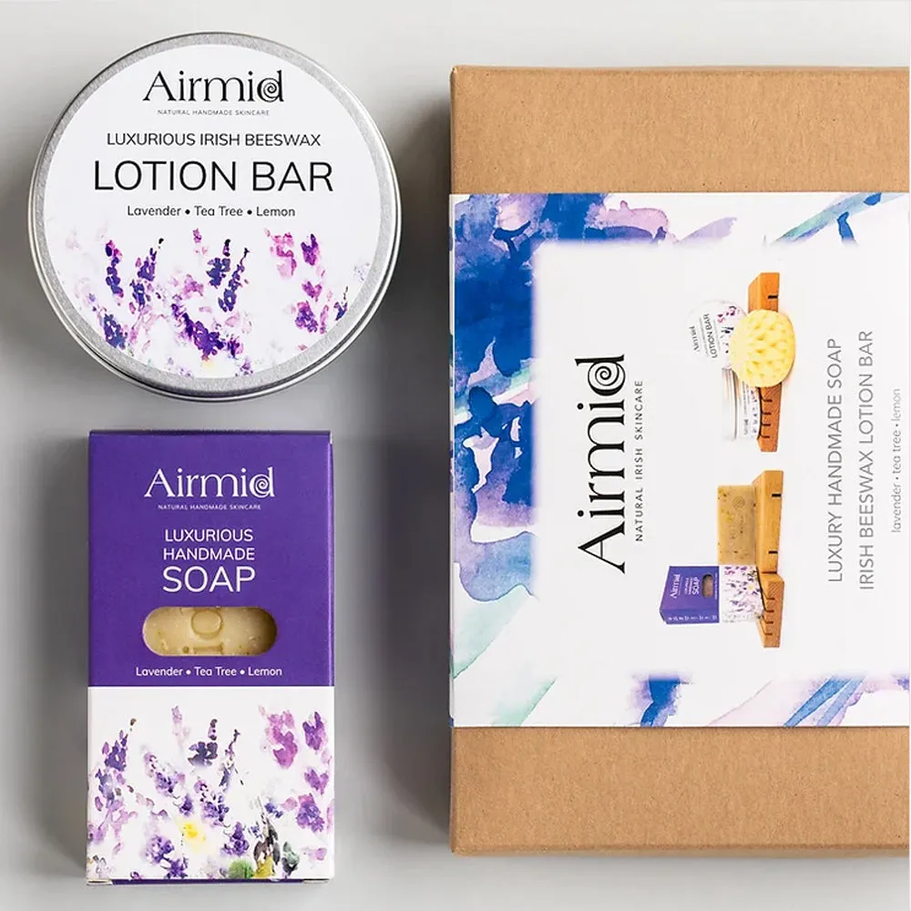 Airmid Lavender Soap & Lotion Set