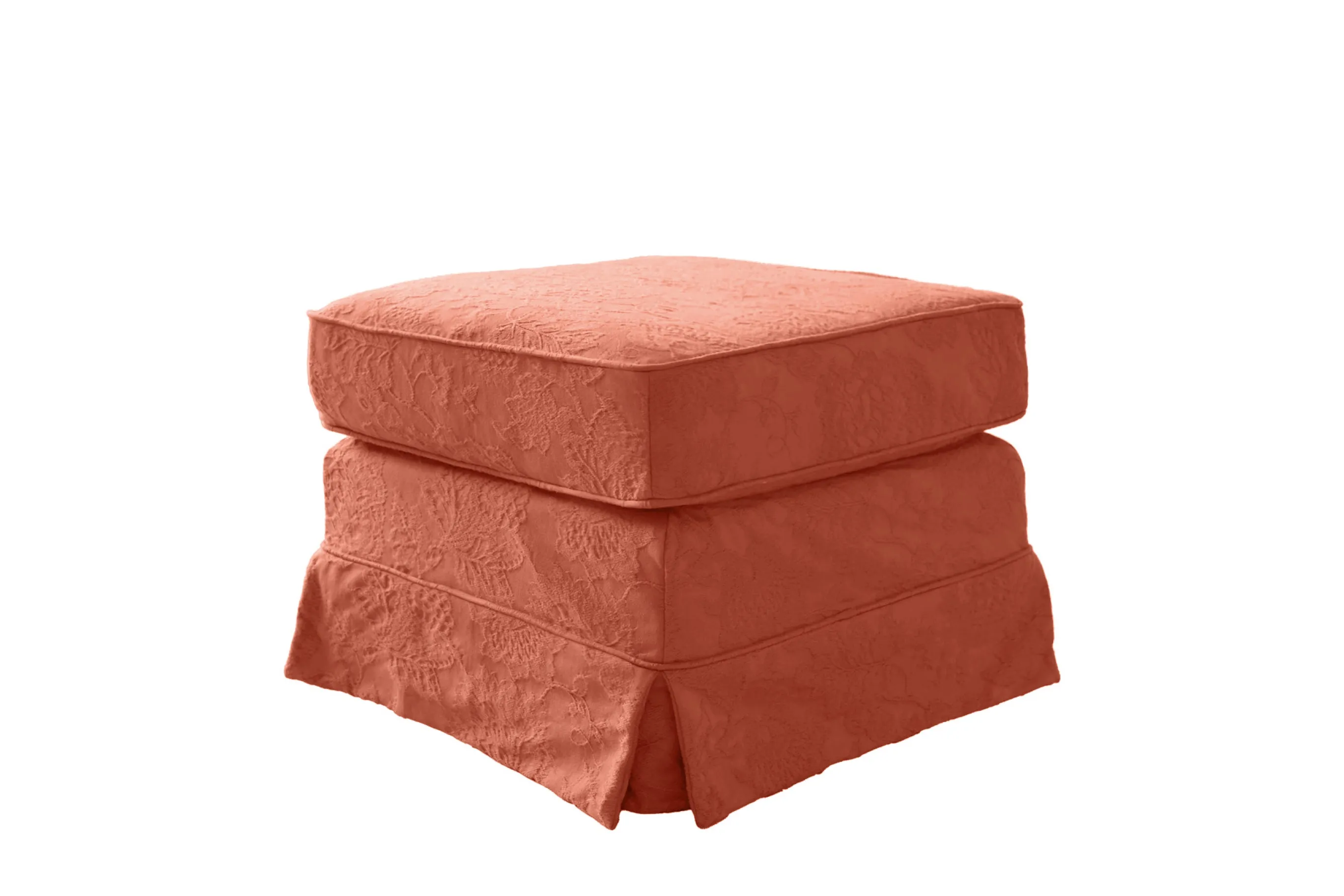 Albany | Footstool Extra Loose Cover | Shaftesbury Sienna