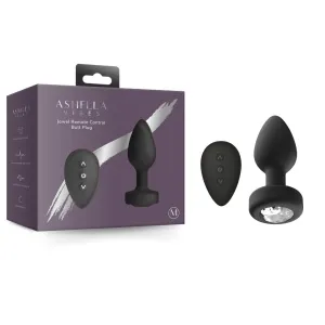 Ashella Vibes Jewel Remote Control Butt Plug Medium