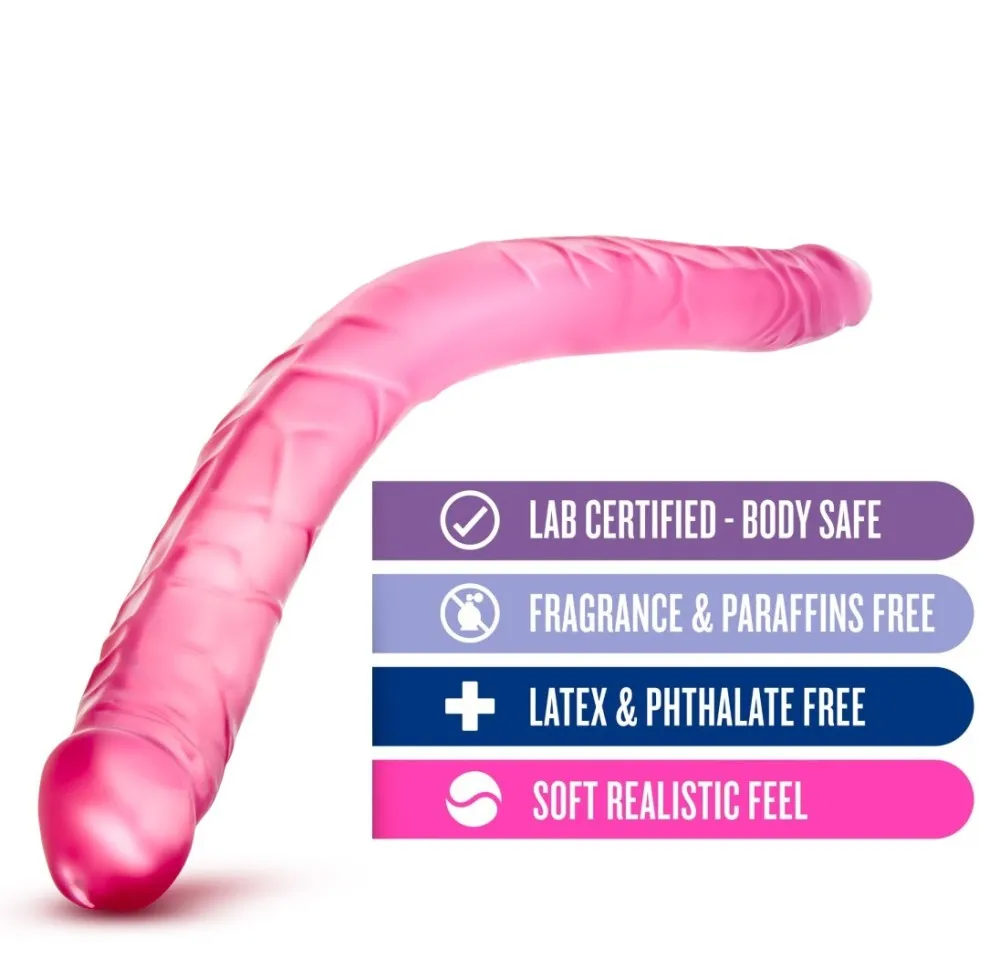 B Yours By Blush® | Pink 16-Inch Long Dildo