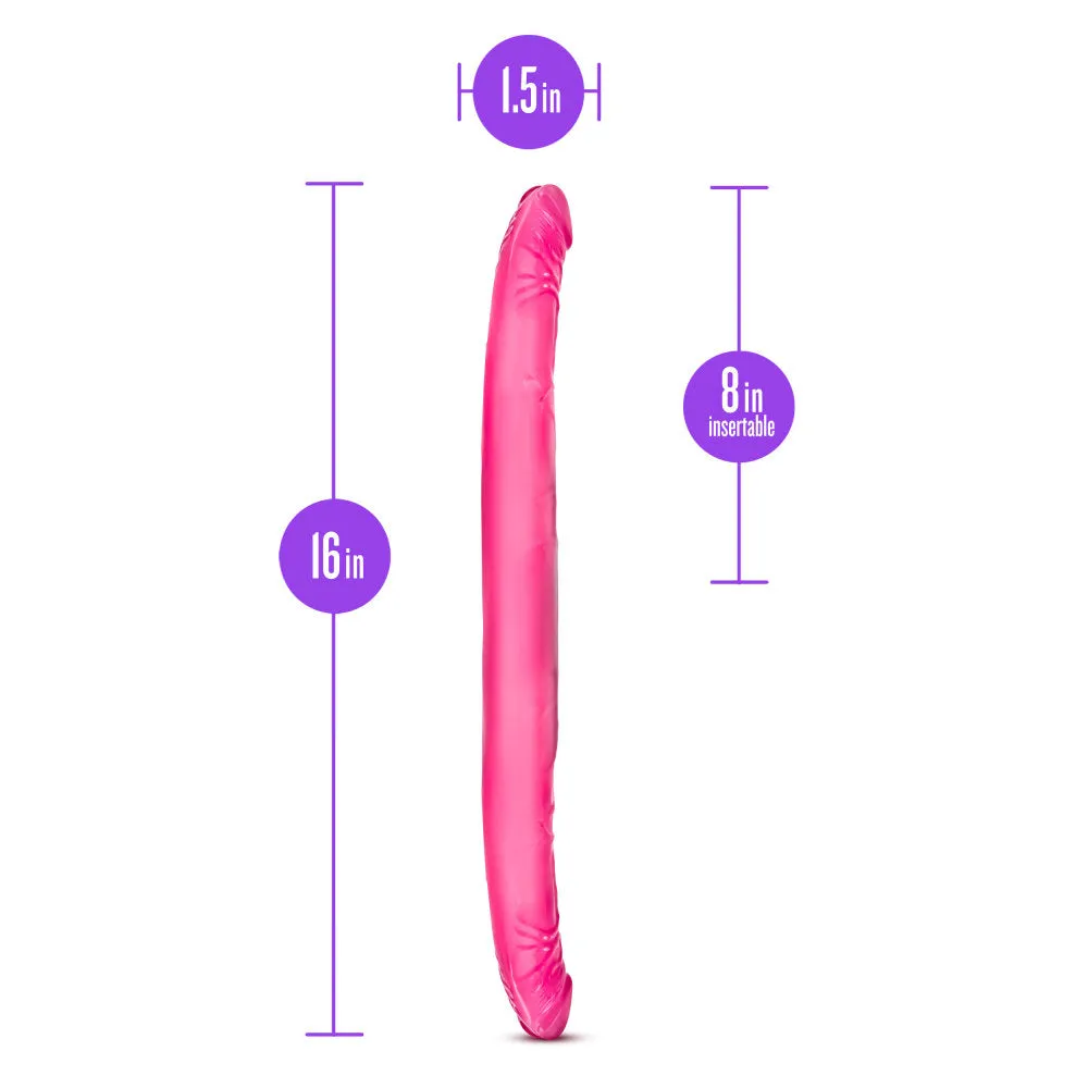 B Yours By Blush® | Pink 16-Inch Long Dildo