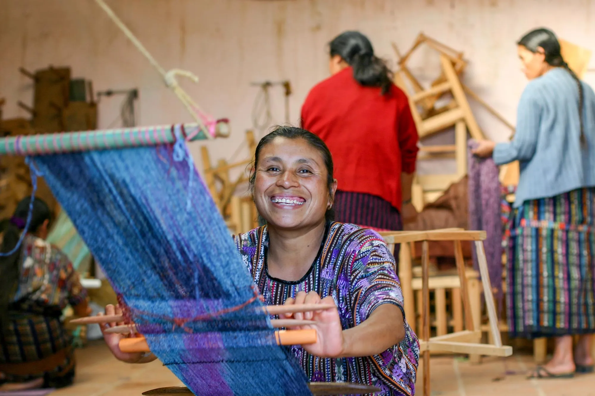 Bamboo Rayon Chenille Scarf Handwoven - Winds of Atitlan | NOVICA