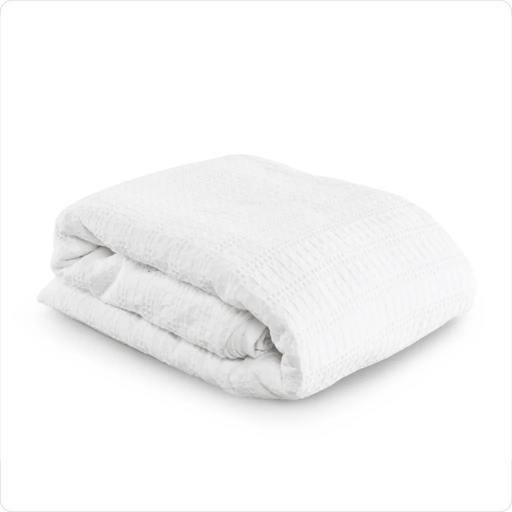 Bed Cover - Waffle Textured (King)