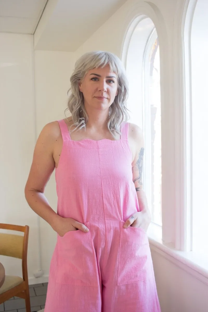 Birds of North America Dusky Greygone Jumpsuit - Peony (Online Exclusive)