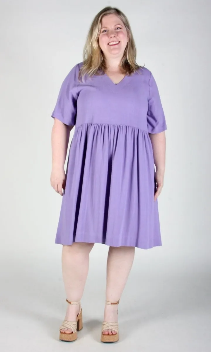 Birds of North America Kiskadee Dress - Lilac (Online Exlcusive)