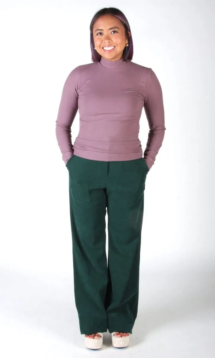 Birds of North America Nunchie Top (Rose Taupe)