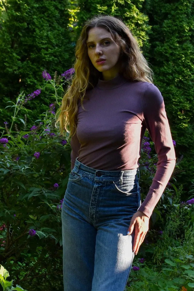 Birds of North America Nunchie Top (Rose Taupe)