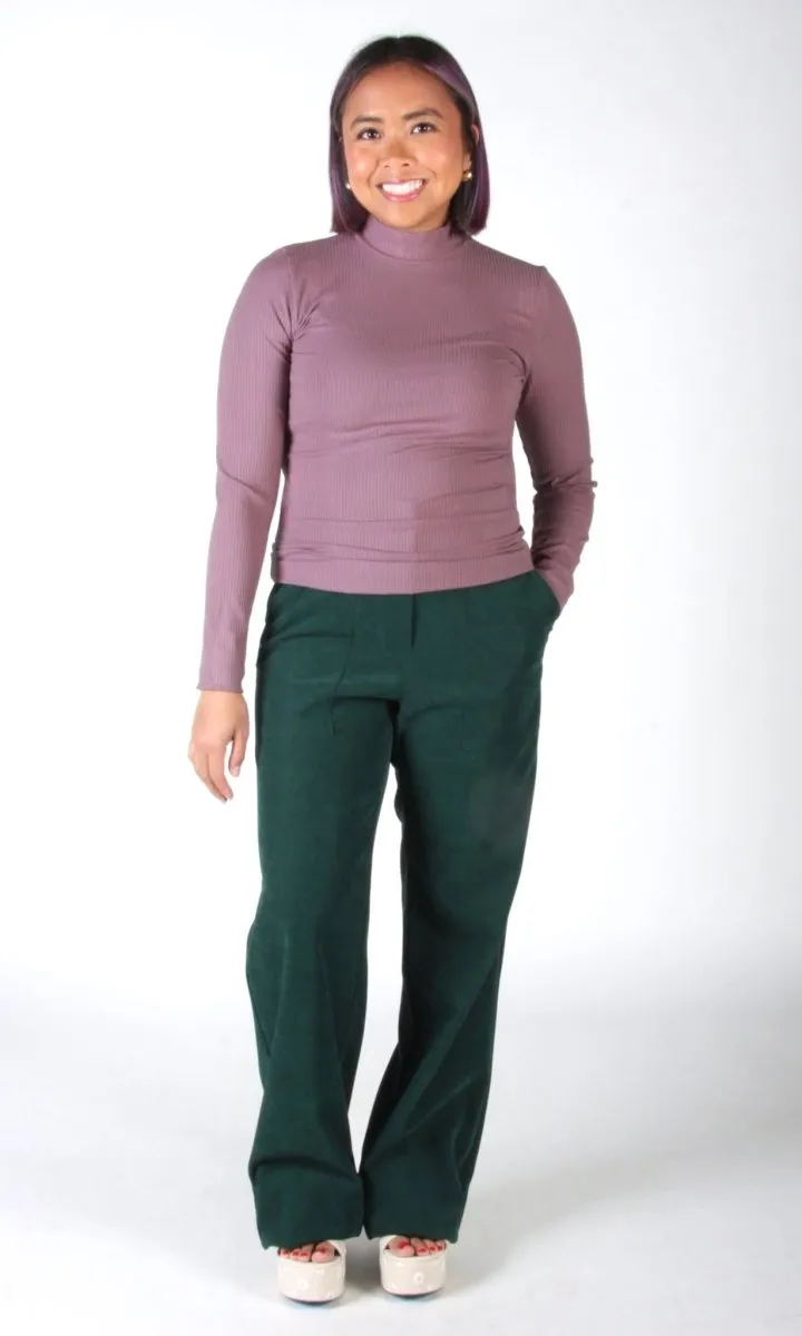 Birds of North America Nunchie Top (Rose Taupe)