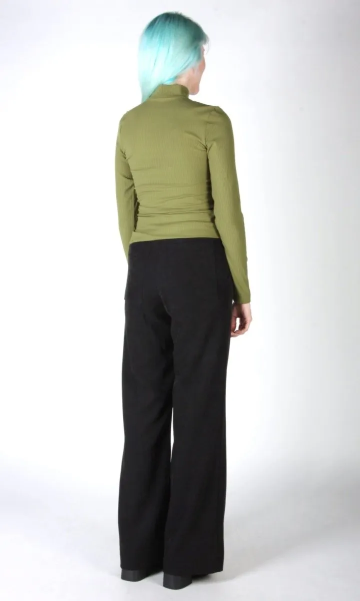 Birds of North America Nunchie Top (Storm Grass)