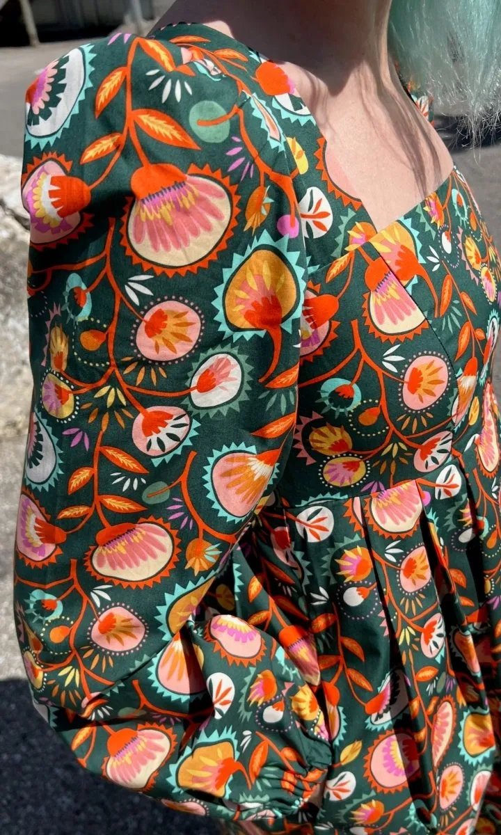Birds of North America Tailorbird Dress (Triffids)
