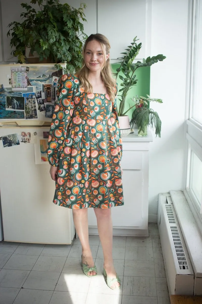 Birds of North America Tailorbird Dress (Triffids)