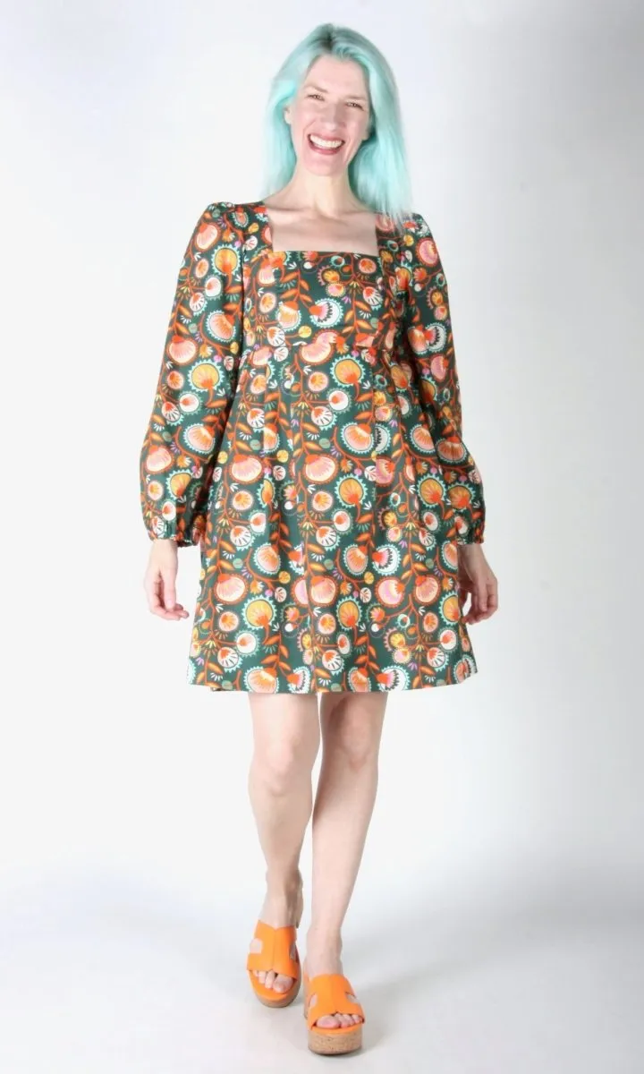 Birds of North America Tailorbird Dress (Triffids)