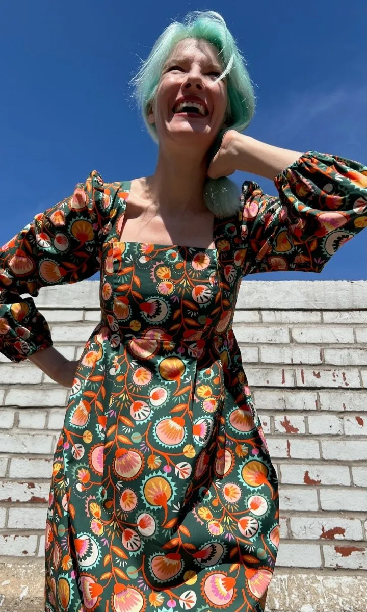 Birds of North America Tailorbird Dress (Triffids)