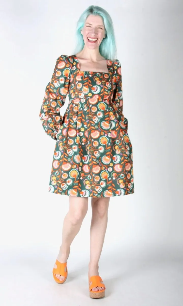 Birds of North America Tailorbird Dress (Triffids)