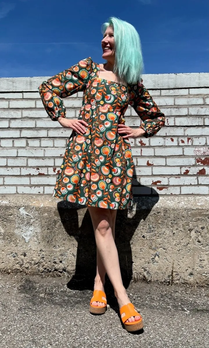 Birds of North America Tailorbird Dress (Triffids)