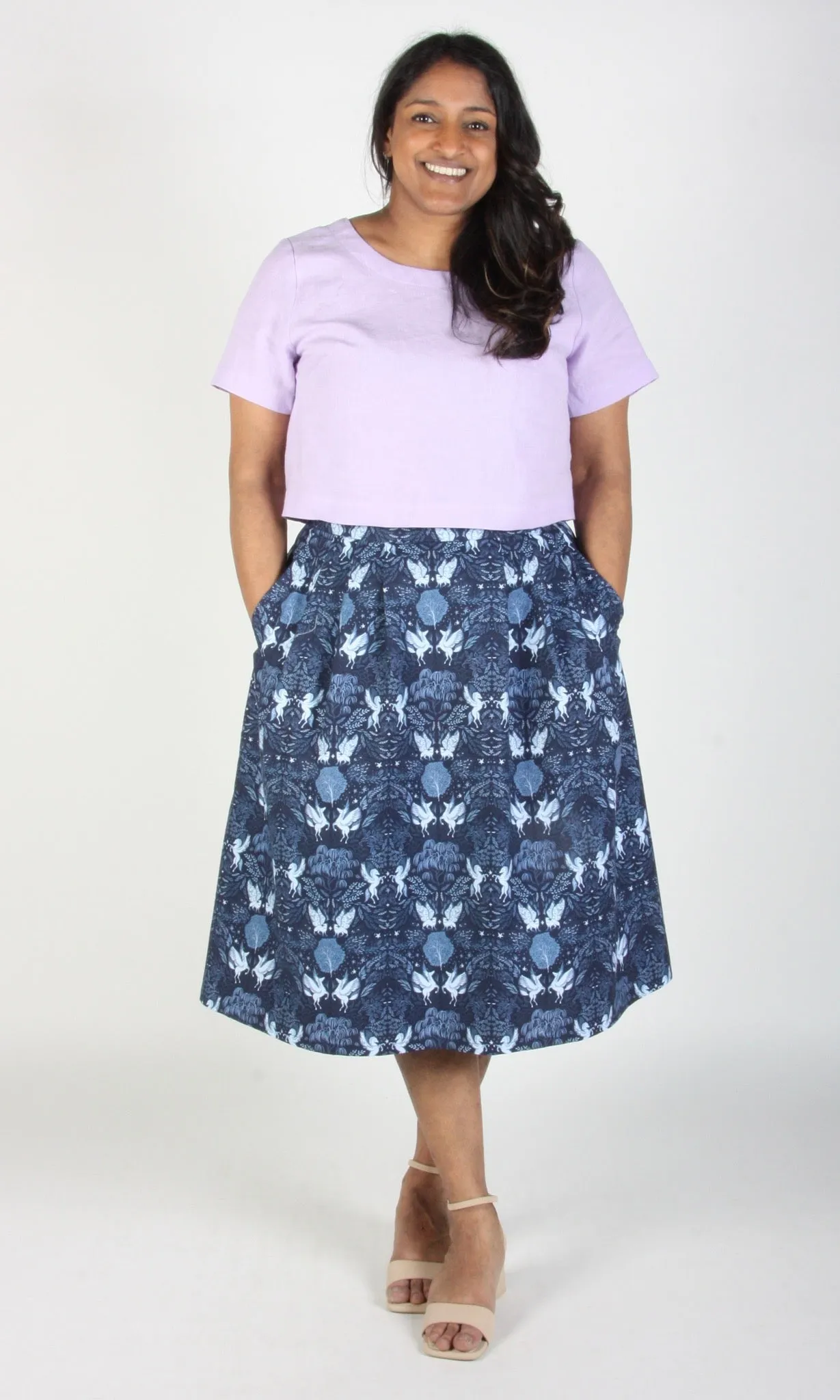 Birds of North America Water Witch Skirt - Night Pegasus (Online Exclusive)