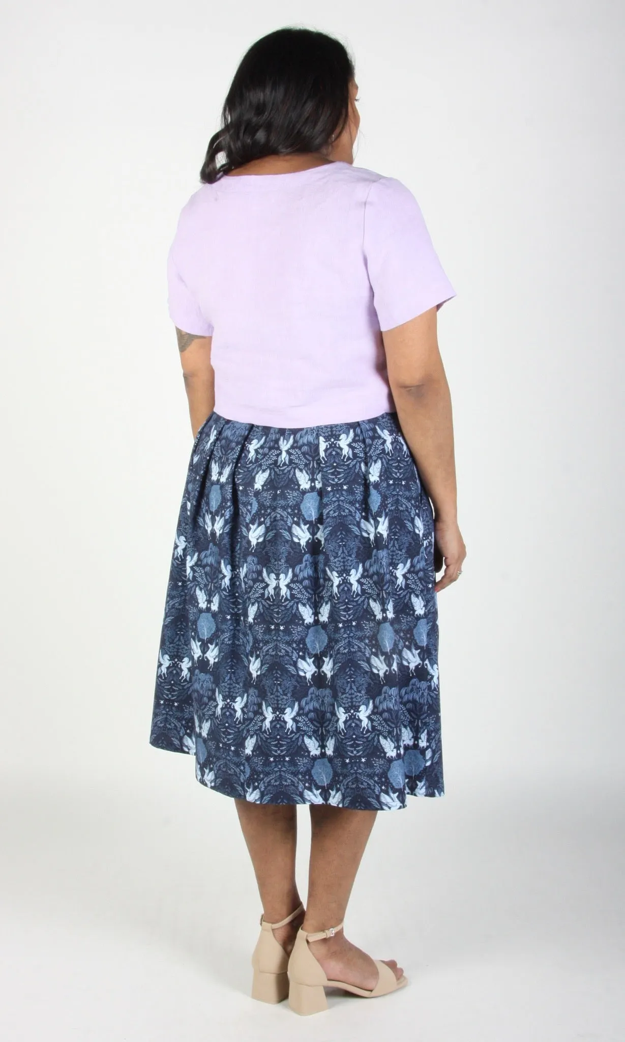 Birds of North America Water Witch Skirt - Night Pegasus (Online Exclusive)