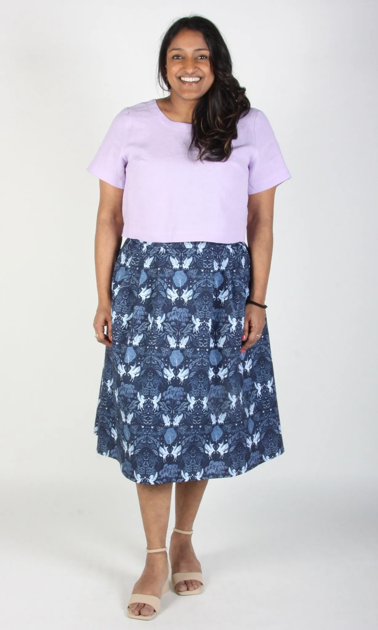 Birds of North America Water Witch Skirt - Night Pegasus (Online Exclusive)