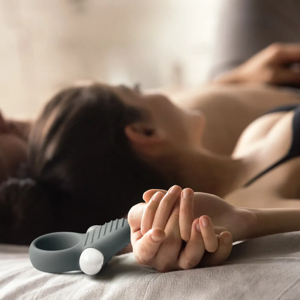 Blush Noje Slate Rechargeable Vibrating Cock Ring