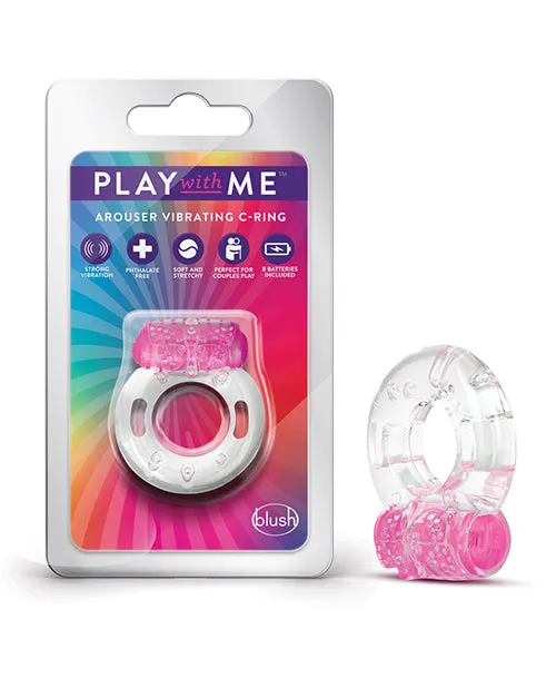 Blush Play With Me Arouser Vibrating C-ring