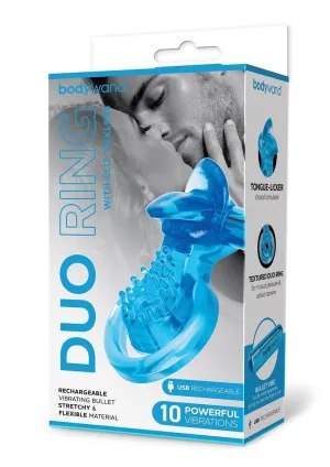 Bodywand Rechargeable Duo Ring with Clit Ticklers
