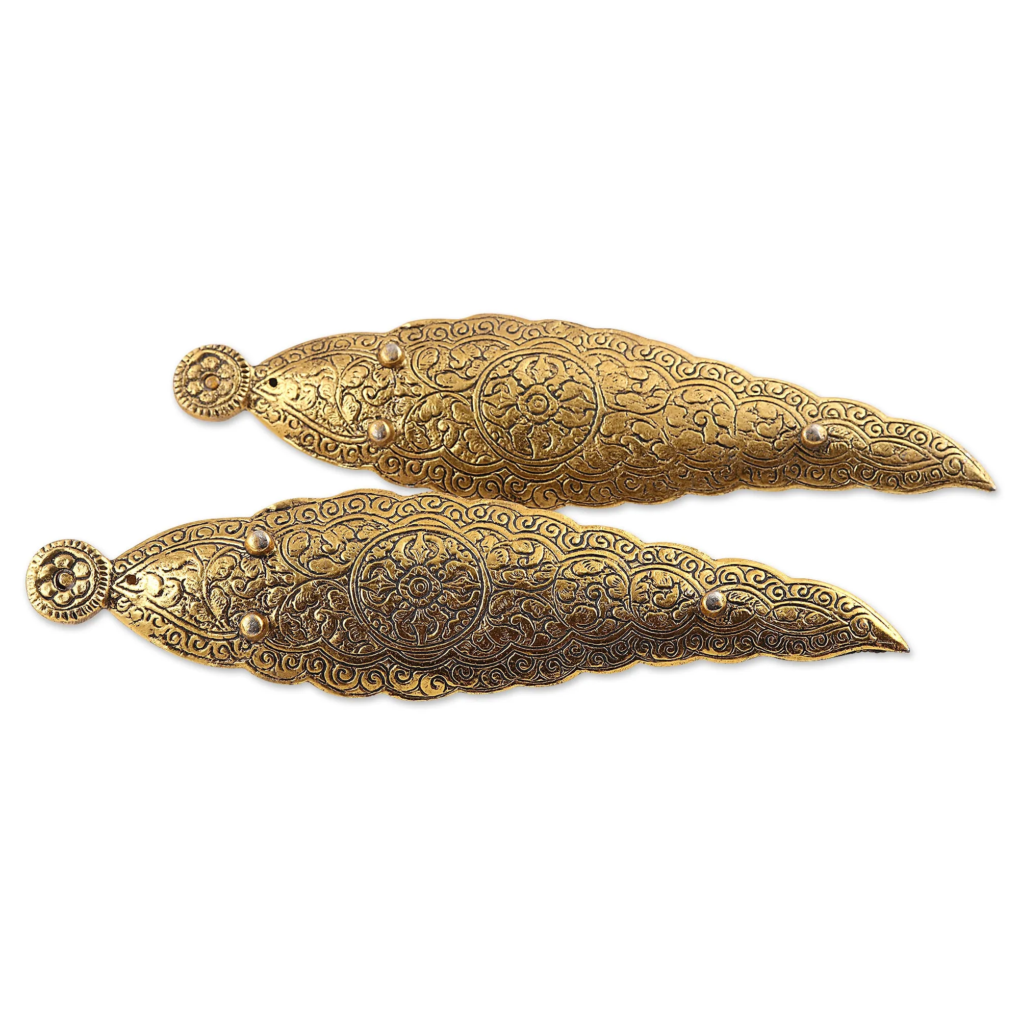 Brass Incense Holders with Antique Finish  - Buddha's Nature