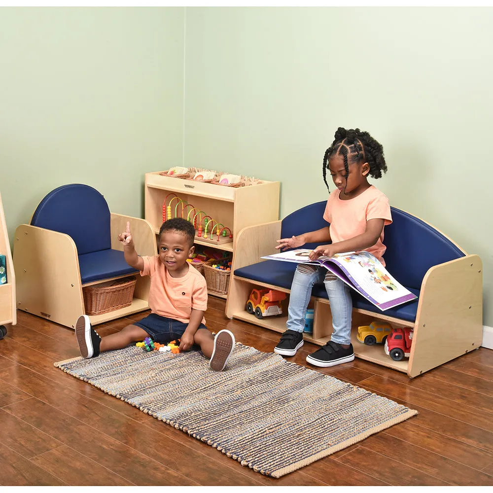 Classic Couch with Storage