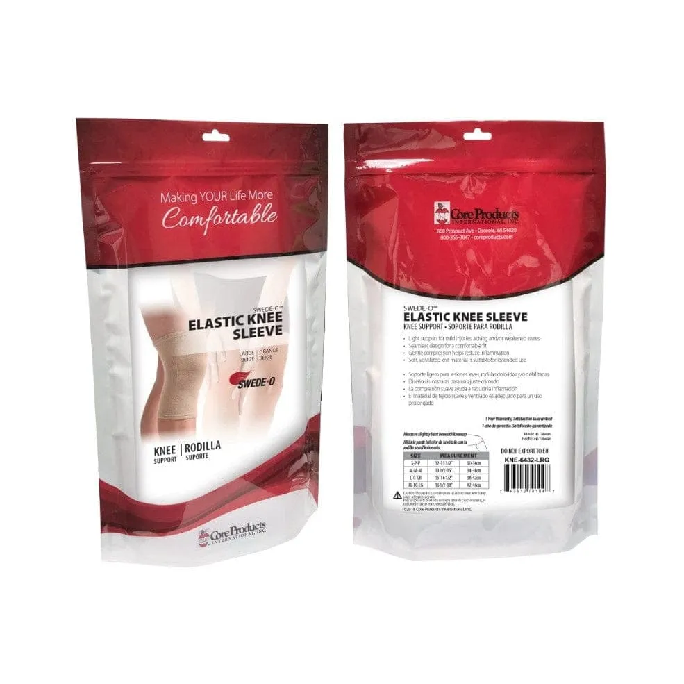 Core Products Swede O Elastic Knee Sleeve, Latex