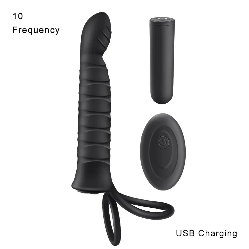 Double Penetrator Anal Vibrator Dual Penetrator Strap-On