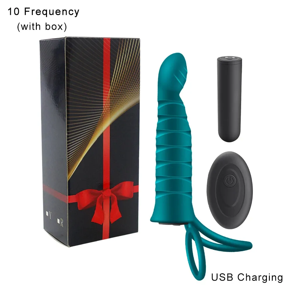 Double Penetrator Anal Vibrator Dual Penetrator Strap-On
