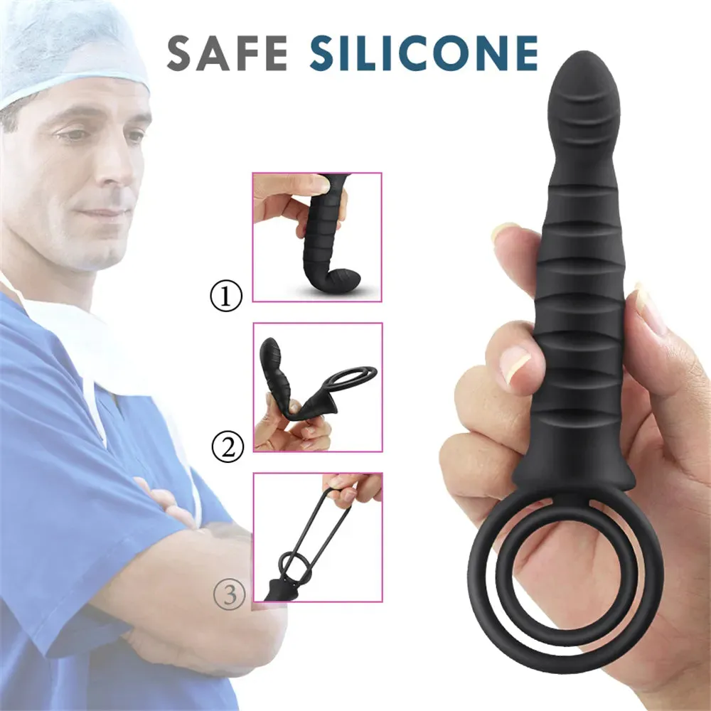 Double Penetrator Anal Vibrator Dual Penetrator Strap-On