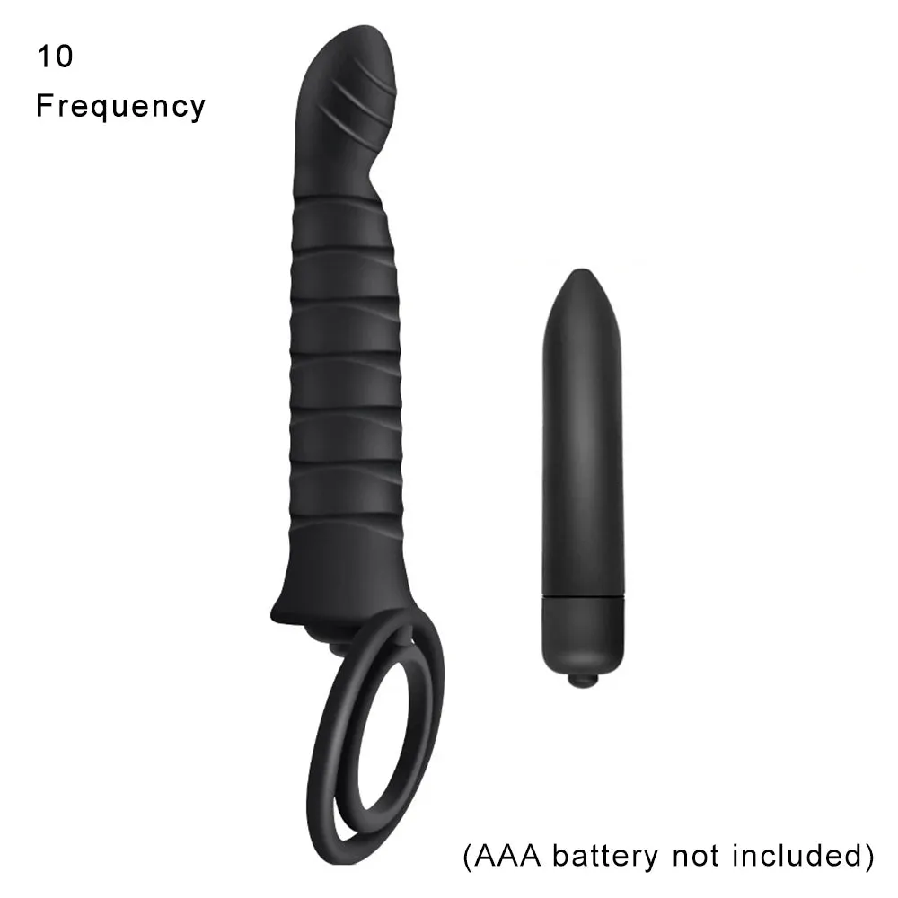 Double Penetrator Anal Vibrator Dual Penetrator Strap-On