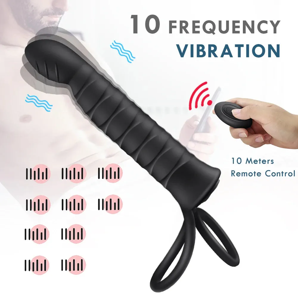 Double Penetrator Anal Vibrator Dual Penetrator Strap-On