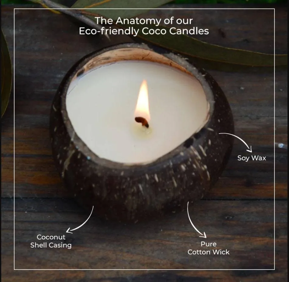 Dried Rosemary Coco-Candle