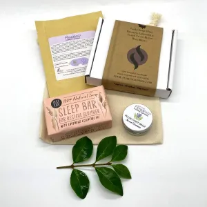 Eco-friendly gift set for a restful sleep