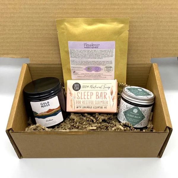 Eco-friendly gift set for a restful sleep
