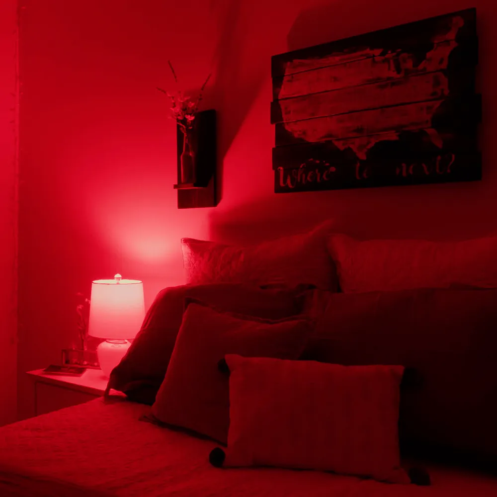 EXCLUSIVE Offer - Anti-Blue Light LED Bulb - Red x2 & Yellow x2