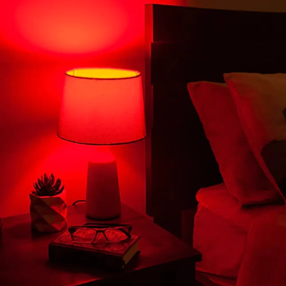 EXCLUSIVE Offer - Anti-Blue Light LED Bulb - Red x2 & Yellow x2