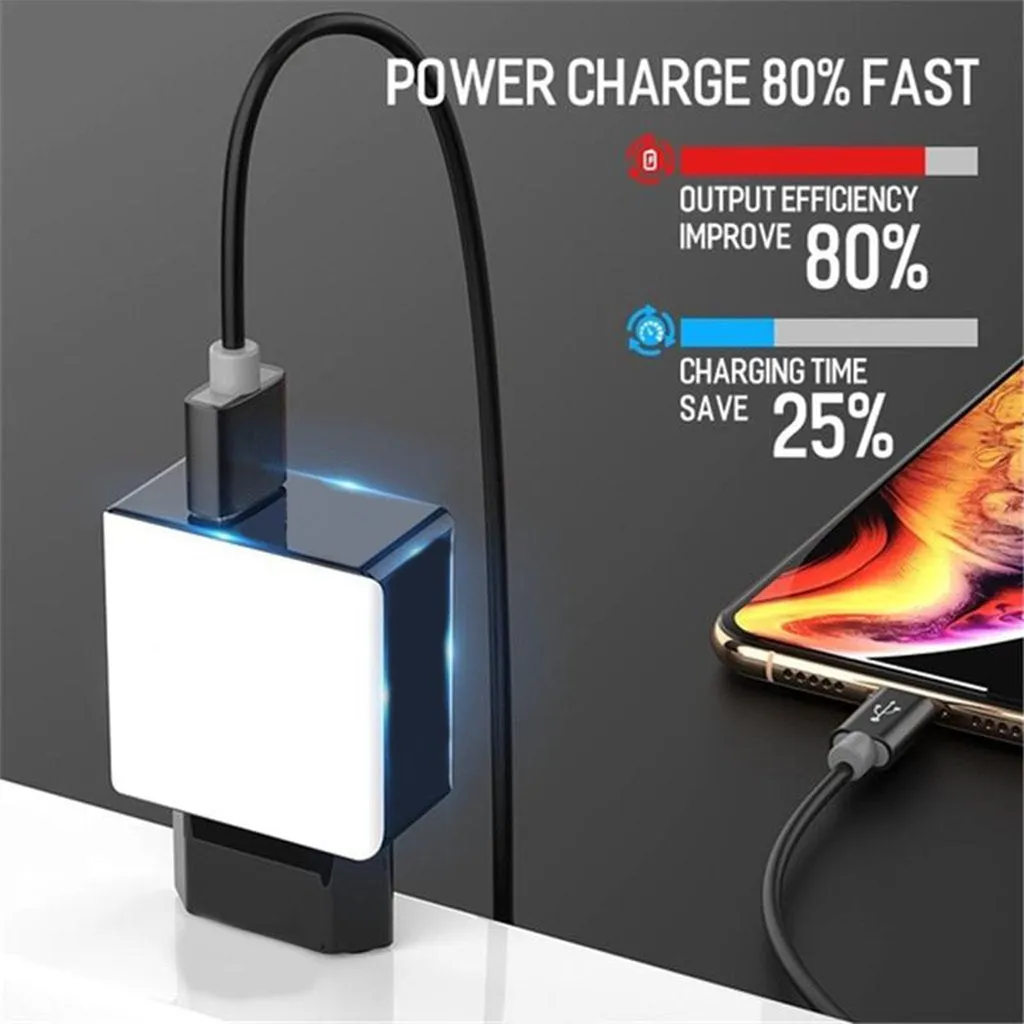Fast Charging Power Adaptor Without Cable for Devices - H02541
